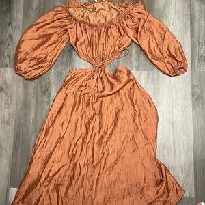 vintage dress puffy sleeves